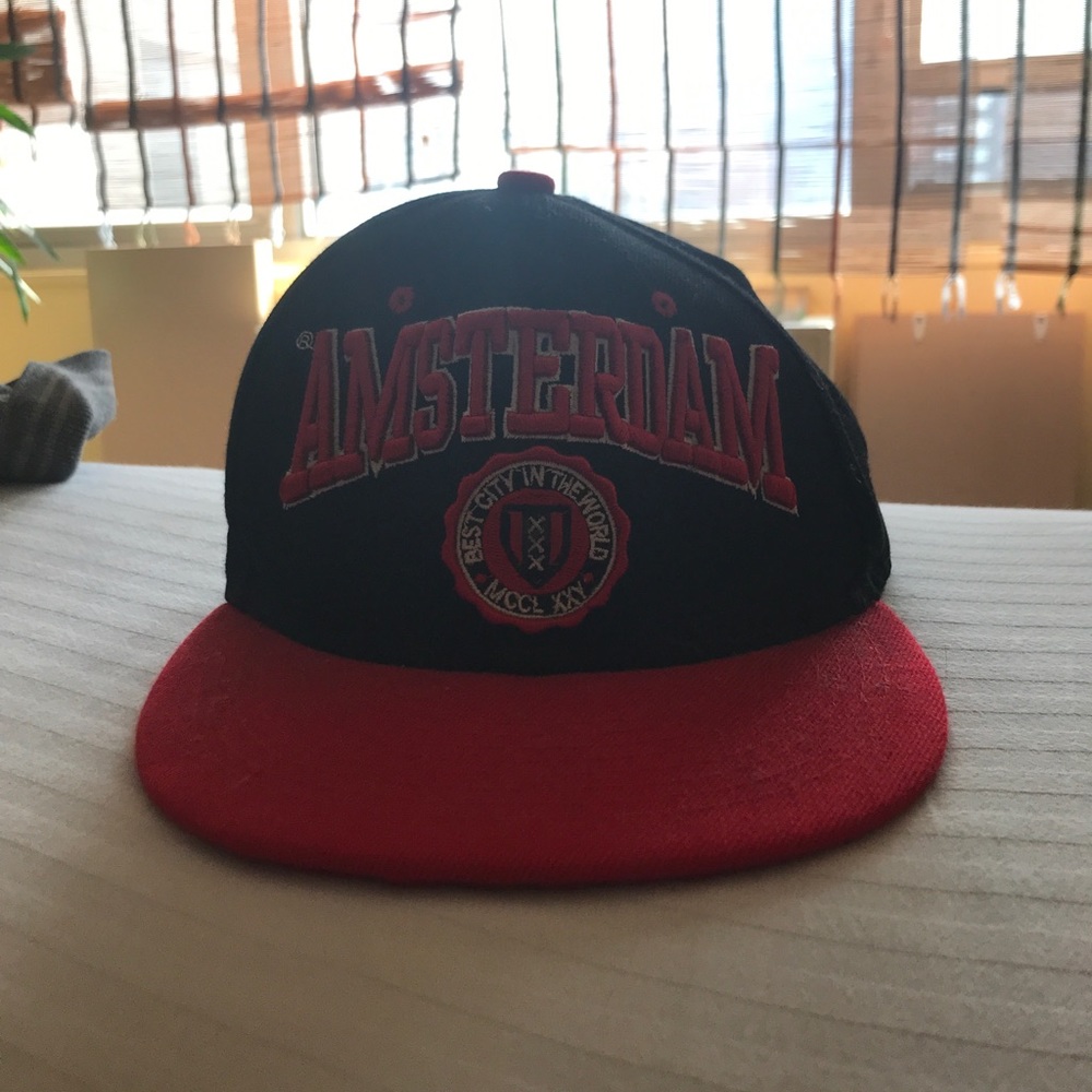Vintage Amsterdam Snapback Hat